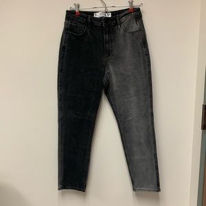 Hollister curvy high rise mom jeans